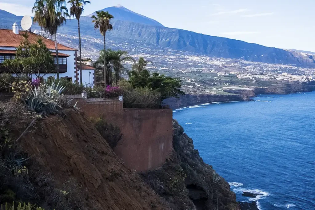 Views of Mount Teide from the Mirador de la Quinta – Tenerife
