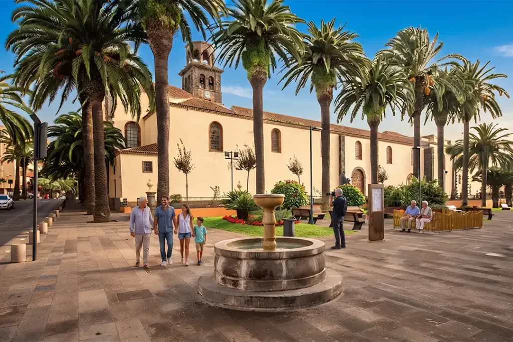 La Laguna – Plaza de la Iglesia de La Concepción – Ténérife