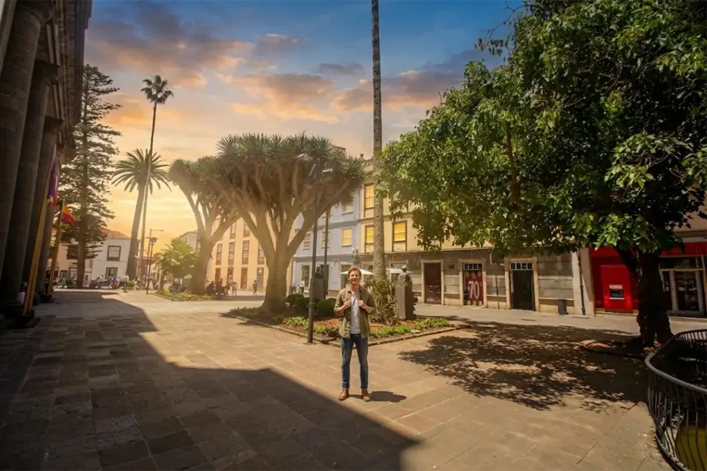 Sonnenuntergang in La Laguna – Teneriffa