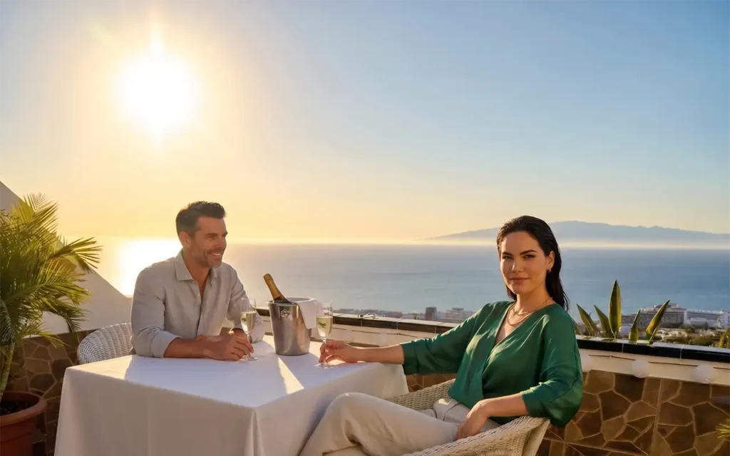 Couples' Paradise – Studio avec vue sur mer, Costa Adeje – Ténérife